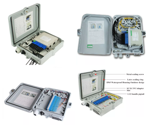 16 Ports Fiber Optical Distribution Box Fiber Optic Terminal Box