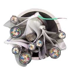 3 Cell Textile Innerduct for FTTH Fiber Optic Cable Installation and European Telecom Infrastructure Projects