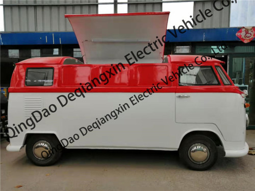 retro food truck volkswagen T1 food cart chinese vintage food truck manufacturer