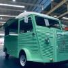 Colorfull retro mobile food truck
