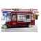 food vehicle, classical vehicle, vintage food truck
