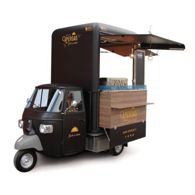Piaggio food truck good quality manufacturer