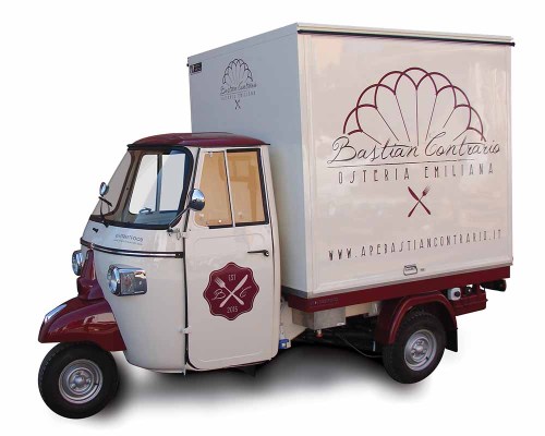Piaggio food truck good quality manufacturer