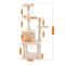 Pets magical High Quality Safe Stable Large Solid Wood Cat Climbing Frame Cat Tree