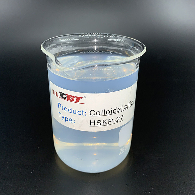 Investment casting materials colloidal silica for making moulds OBT