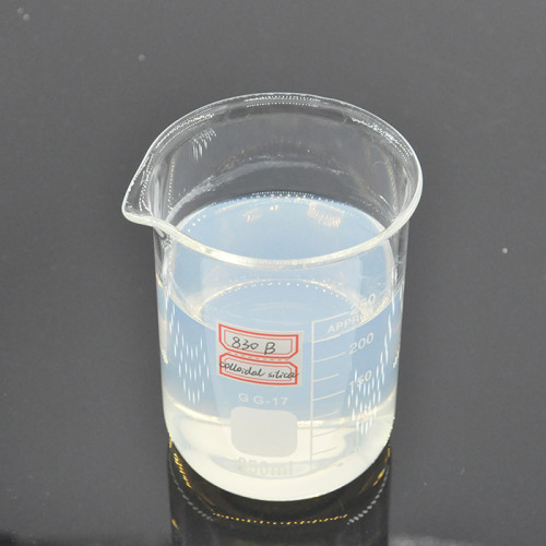 Precision casting chemical gel liquid alkaline colloidal nano colloidal silica