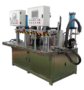 Double position water soluble wax type wax injection machine
