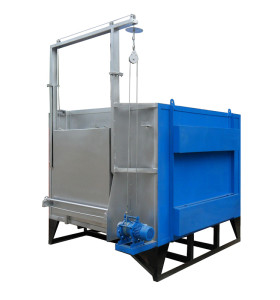 Silica sol process mold shell roaster