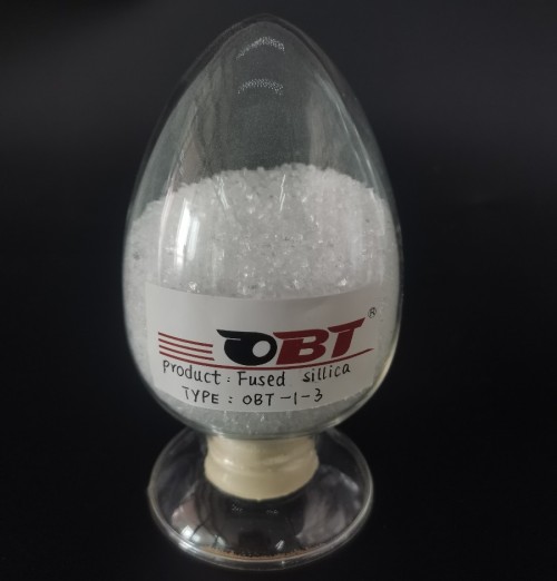 1-3mm Optical glass use high purity fused silica sand SiO2 99.9% quartz sand