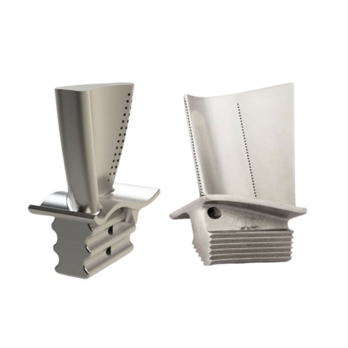 Custom Inconel Alloy Single Crystal Turbine Blade Nickel Alloy Titanium Casting OEM ODM Support