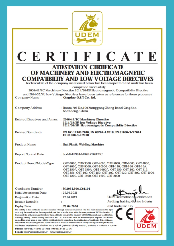 CE Certificate