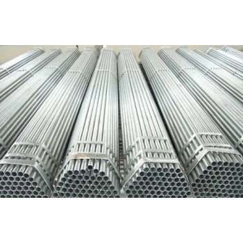 Manufacturer Prime Quality ASTM BS 1387 Black Tube Gi Galvanized Steel Pipe For Construction