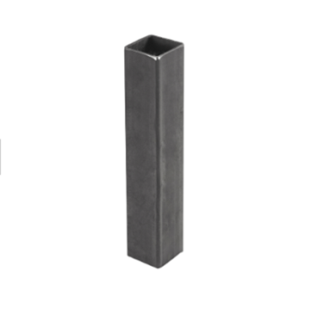 BS1387 Black Square Steel Pipe Carbon Material Hot Rolled