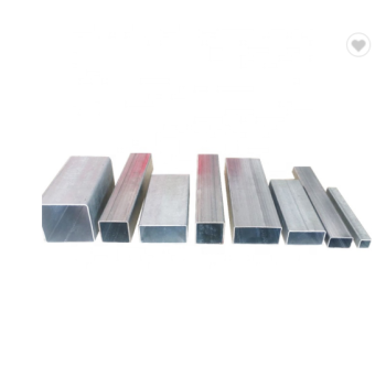 astm a500/en10219 q235 mild carbon steel profile galvanized square hollow section iron pipe