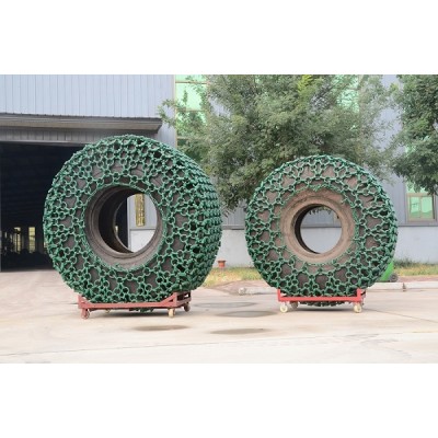 mining tire chains for 26.5-25 tyre wheel loader