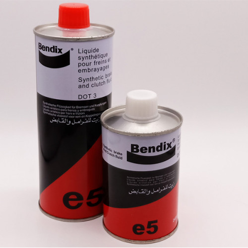 250ml 500ml Empty engine oil lubricate oil can metal round tin for brake fluid packaging
