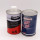 250ml 500ml Round empty brake fluid oil lubricant can metal tin bottle with plastic cap