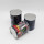 1 liter with plastic spout cap empty engine oil tin cans