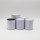 airtight tin container metal empty round tin/tinplate can/pail 8 oz tin can