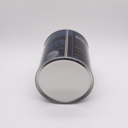 China supplier 800ml 1L metal tin can for motor oil petrol use tin can