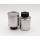 Wholesale 100ml metal round engine oil tin can with plastic spout cap and funnel