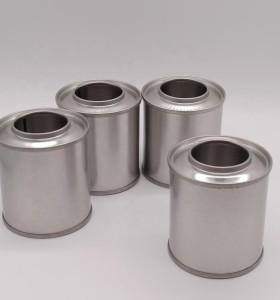 Good price 100ml metal container industrial oil cans with plastic funnel