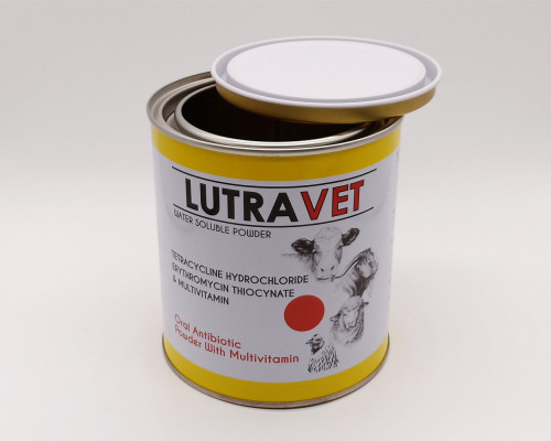 1L Round tin can for milk powder