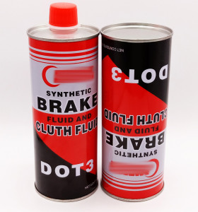 Hot sale small round oil can for brake oil cleaning oil packing