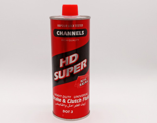 Neck-in empty aerosol can for hydraulic oil dot 3 break clutch fluid