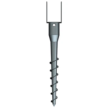 JFN-U-link connection, steel ground screw anchors for house fence deck dock--hot dip galvanized, rust prevention, corrosion resistance, multi-purpose, provide different types/unstandard connections, support customization.