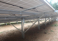 JFN China Agricultural light complementary structure for solar station,solar ground mount
