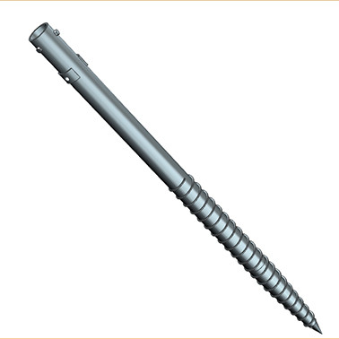 JFN China small blade bolt connection, steel screw pile foundations for solar lamp pole
