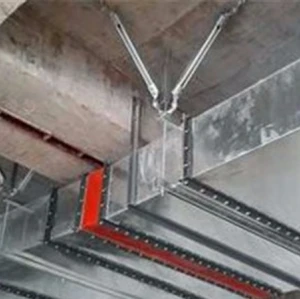 JFN China steel seismic support for square pipe in building construction,earthquake bracing