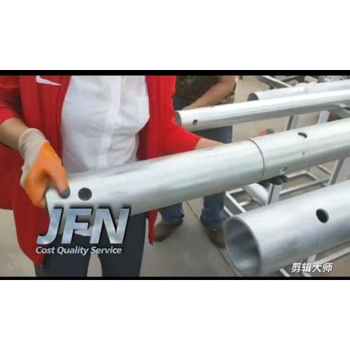 New type connection for ground screw