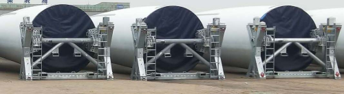 Transportation support for wind power