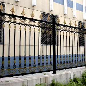 JFN China Iron Protective Fence---high-quality low-carbon galvanized steel material, corrosion resistance, waterproof and explosion-proof, durable, support program customization