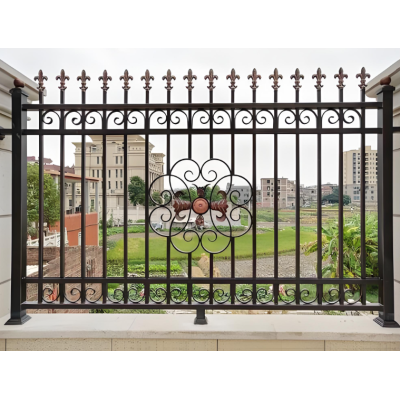JFN China Iron Protective Fence---high-quality low-carbon galvanized steel material, corrosion resistance, waterproof and explosion-proof, durable, support program customization
