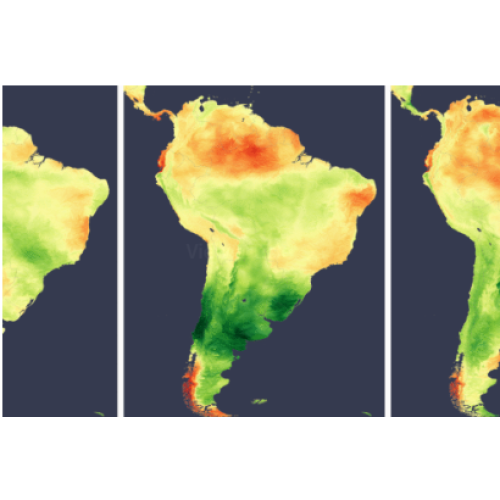 Sunny north and cloudy south as Super El Niño defines South American winter