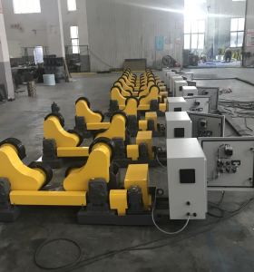 5~20 ton China Self adjusting welding pipe Rotator  Welding Rotator Factory