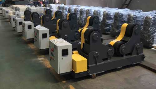 Heavy Duty  Self adjusting welding turning rollers for different length weldments