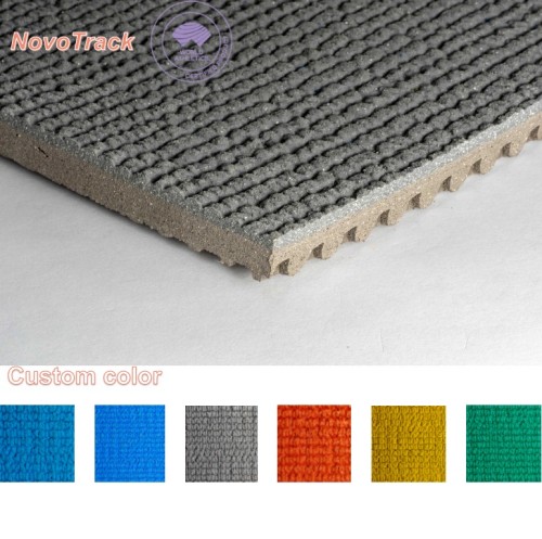 Prefabricated Indoor athletics track prefabricated surface 13 mm running track material