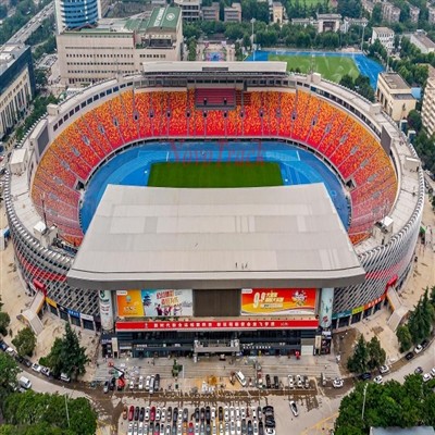 The successful reconstruction of the Provincial Stadium for the 14th National Game of PRC.