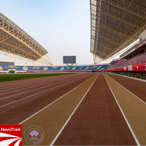 Customized rubber running track surface and athletics track supplier