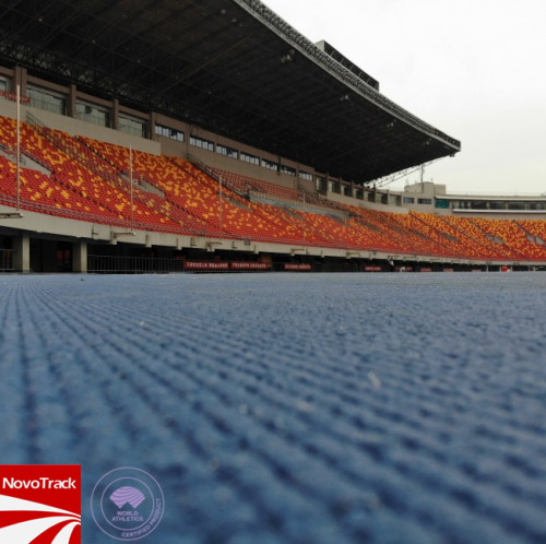 Prefabricated Outdoor athletics track surface synthetic running track surface