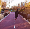 Best Running Track parks in Tianjin,China | Outdoor running track of park in China | Running area of park