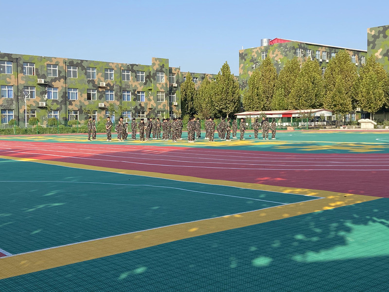 outdoor sports court flooring