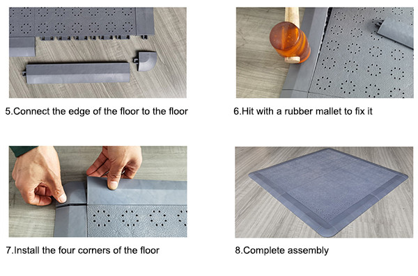 interlocking flooring installation