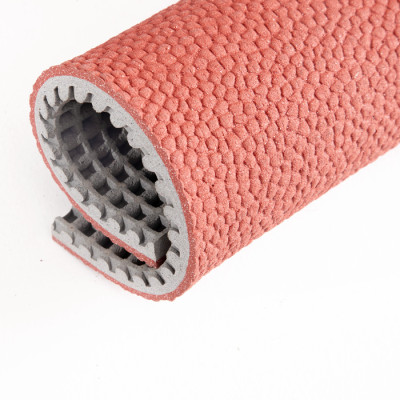 Chinese famouse recycled synthetic playing surfaces supplier Novotrack with IAAF