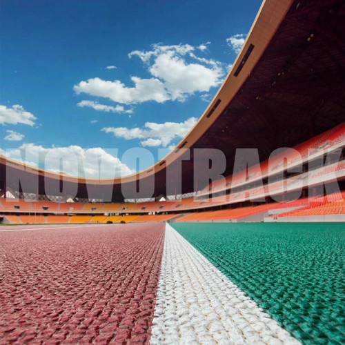 Iaaf standard track Prefabricated Running Track For 400 Meter Track and Field