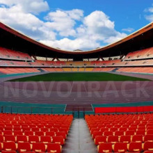 NovaTrack prefabricated rubber fully supports the construction of Lanzhou Olympic Sports Center to ensure that the project is completed on time and to ensure the smooth holding of the 15th Gansu Provincial Games!